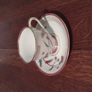 Occupied Japan Fen Toi China Demitasse Tea Cup Saucer Set b800